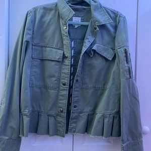 Olive grey light jacket
